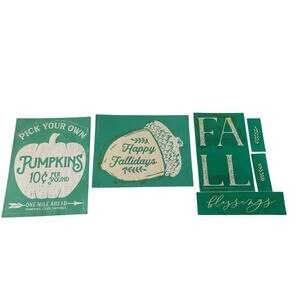 Fall 3   8.5 x 11  Chalk Couture Reusable  Transfers